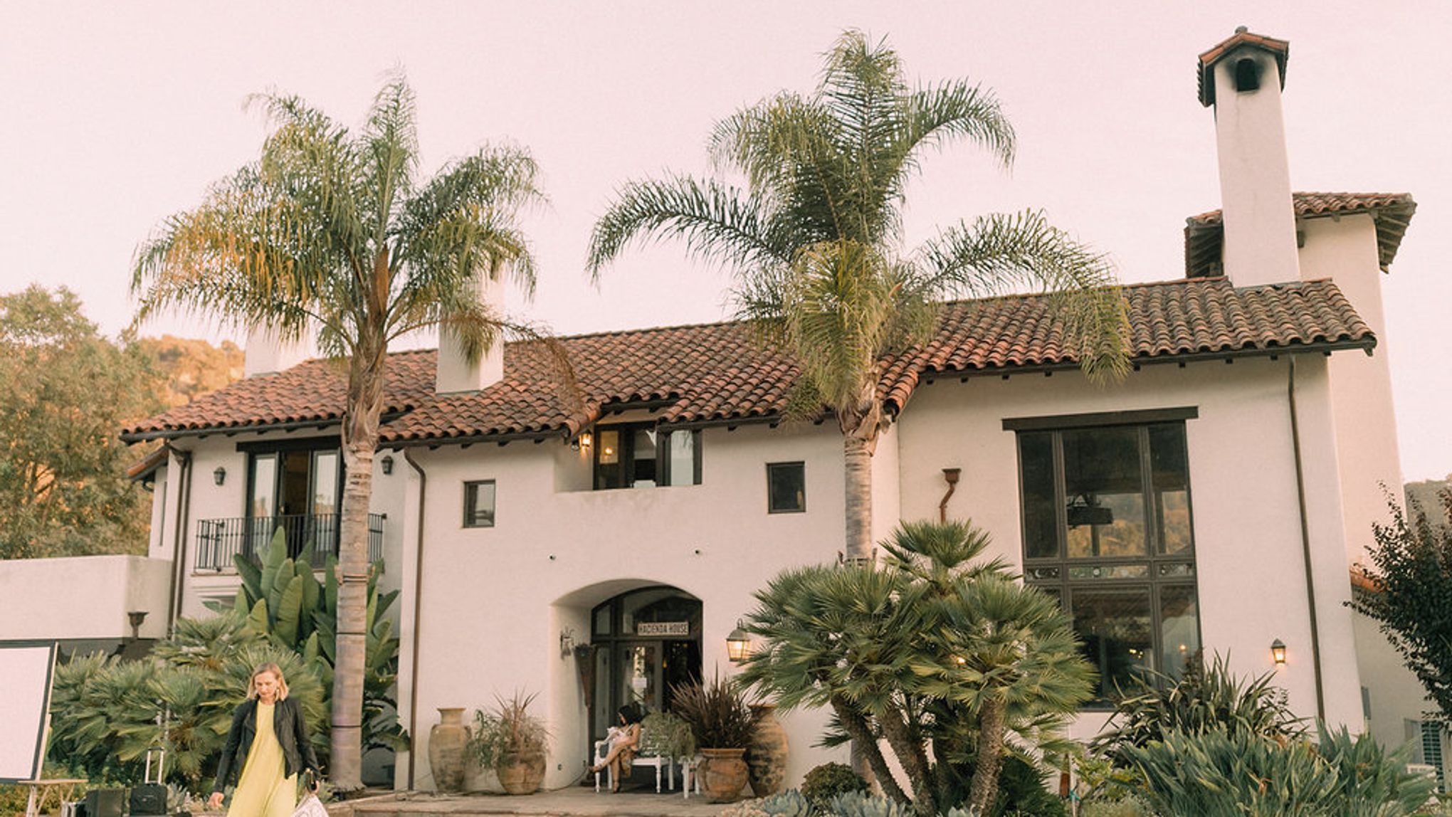 main house at the wedding location