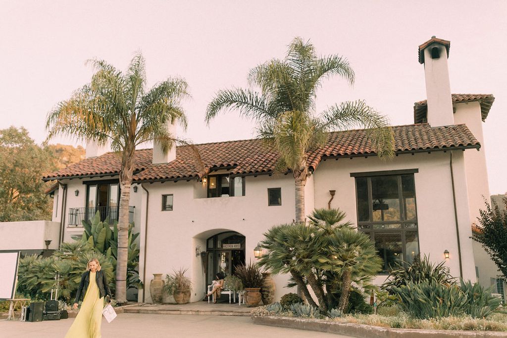 main house at the wedding location